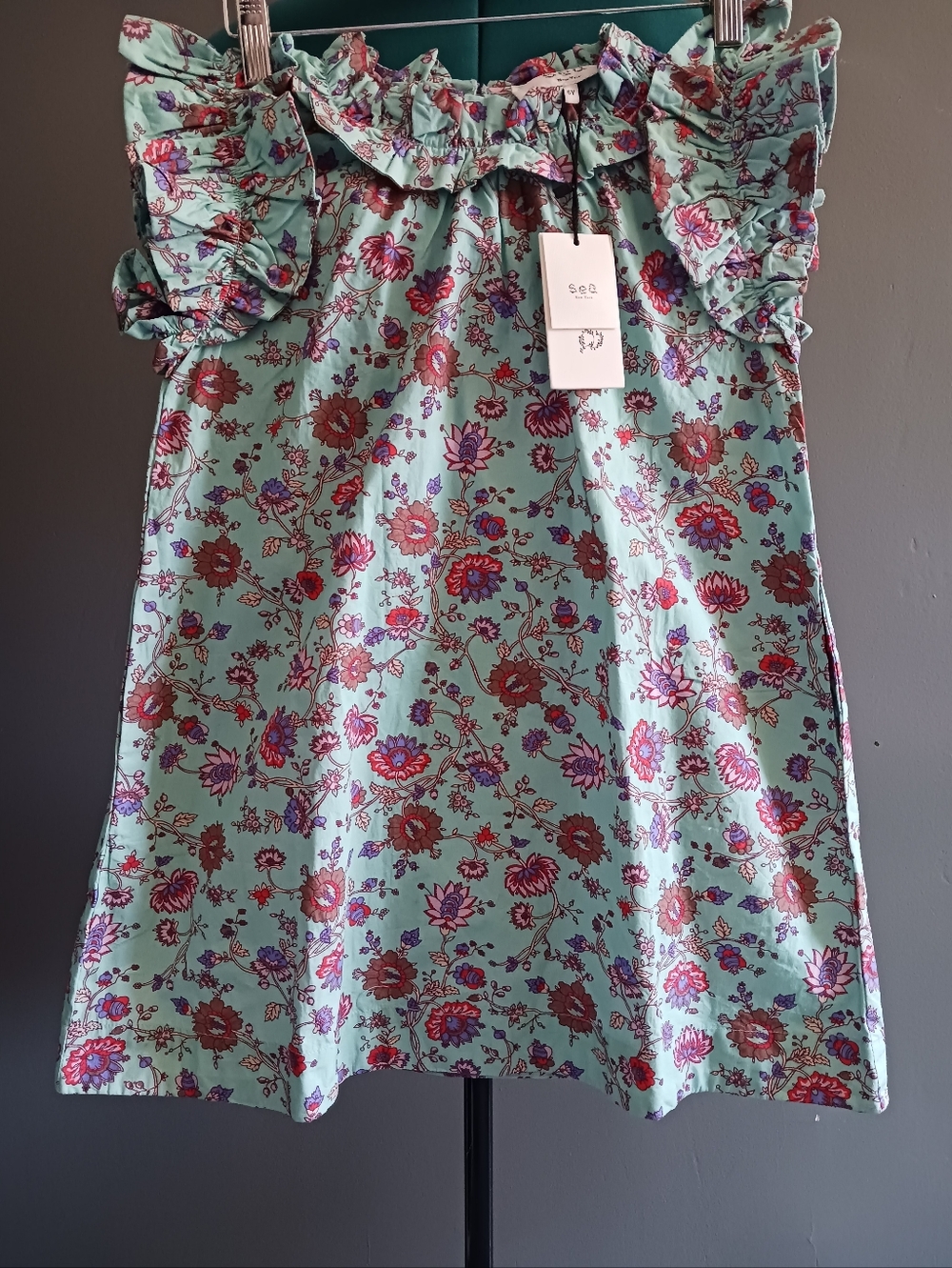 NWT Sea New York Brita Floral Dress, Girls Size 6Y